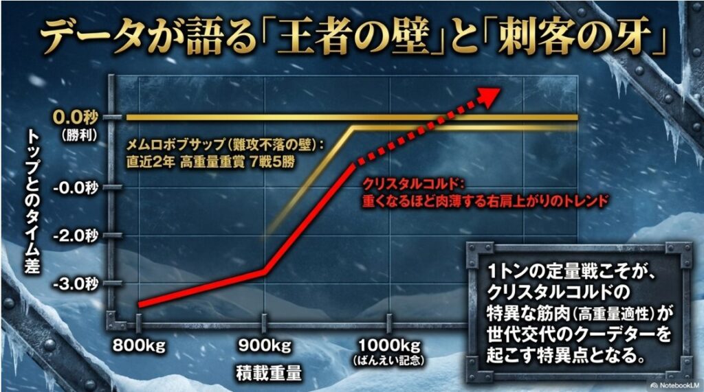 クリスタルコルドの世代交代か