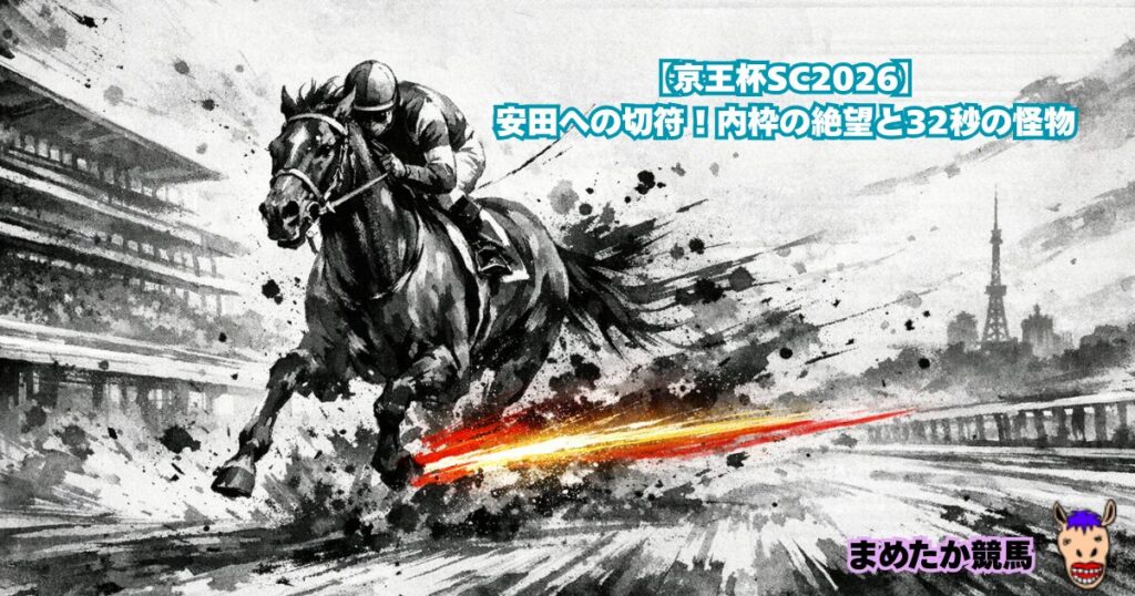 【京王杯SC2026】安田への切符！内枠の絶望と32秒の怪物