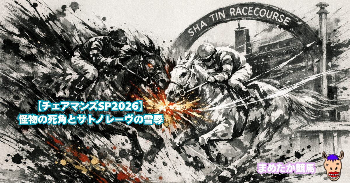 【チェアマンズSP2026】怪物の死角とサトノレーヴの雪辱