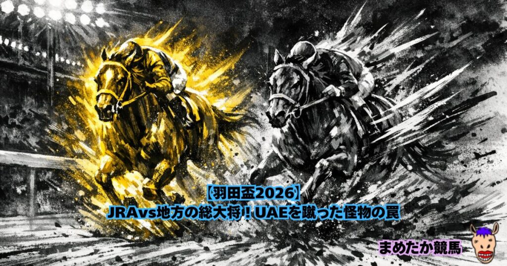 【羽田盃2026】JRAvs地方の総大将！UAEを蹴った怪物の罠