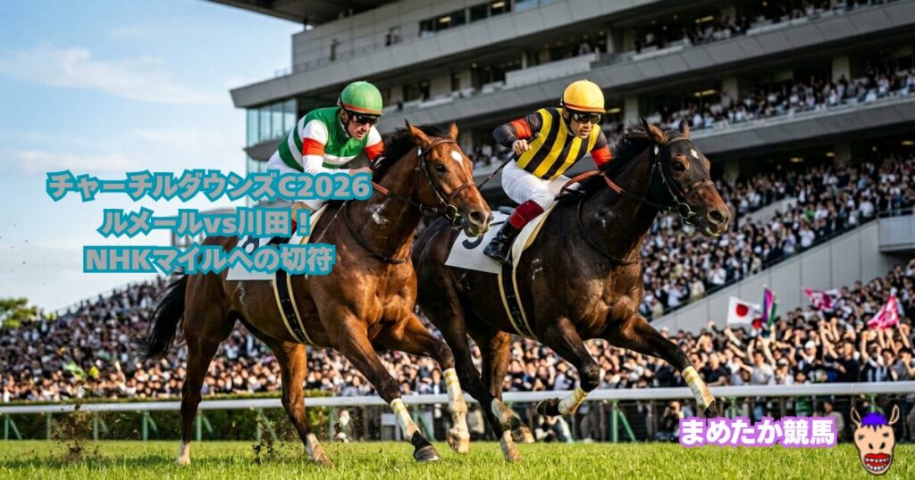チャーチルダウンズC2026｜ルメールvs川田！NHKマイルへの切符