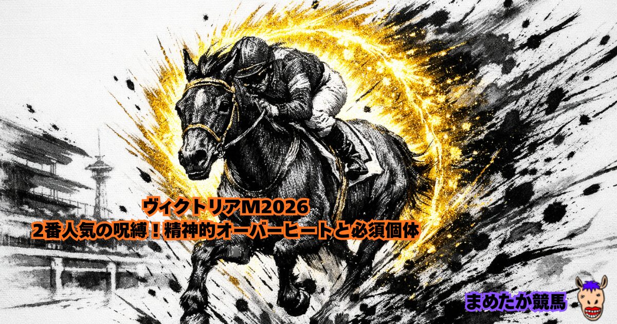 ヴィクトリアM2026｜2番人気の呪縛！精神的オーバーヒートと必須個体 ◎エンブロイダリー