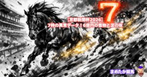 【京都新聞杯2026】7枠の異常データ！6億円の怪物と淀の坂