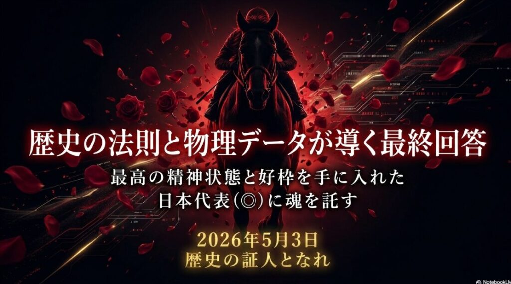 私の 結論は 『最高の精神状態と 好枠を手に入れた 日本代表（◎）』