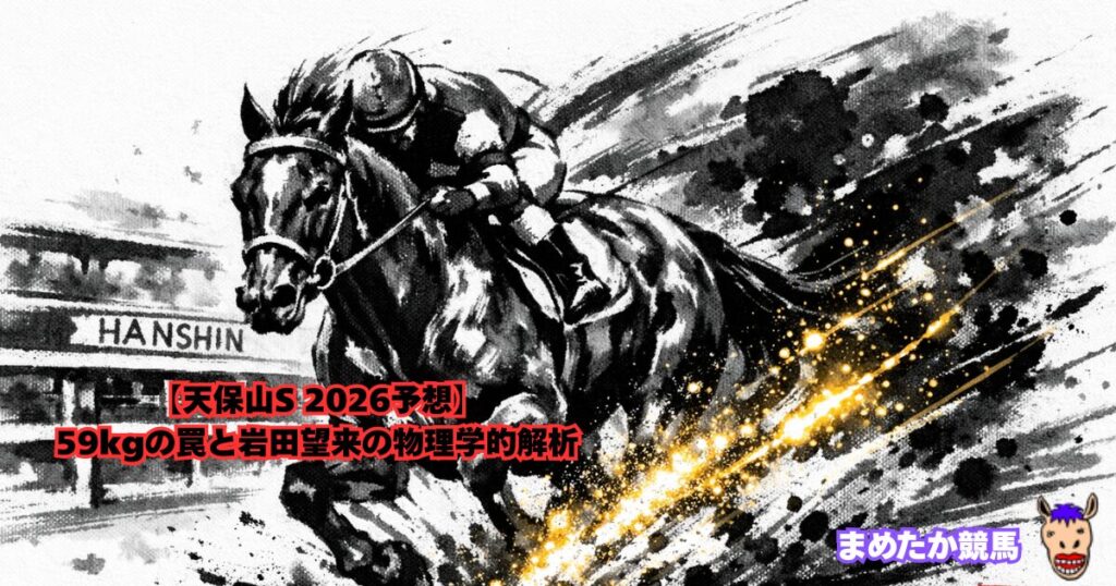 【天保山S 2026予想】59kgの罠と岩田望来の物理学的解析