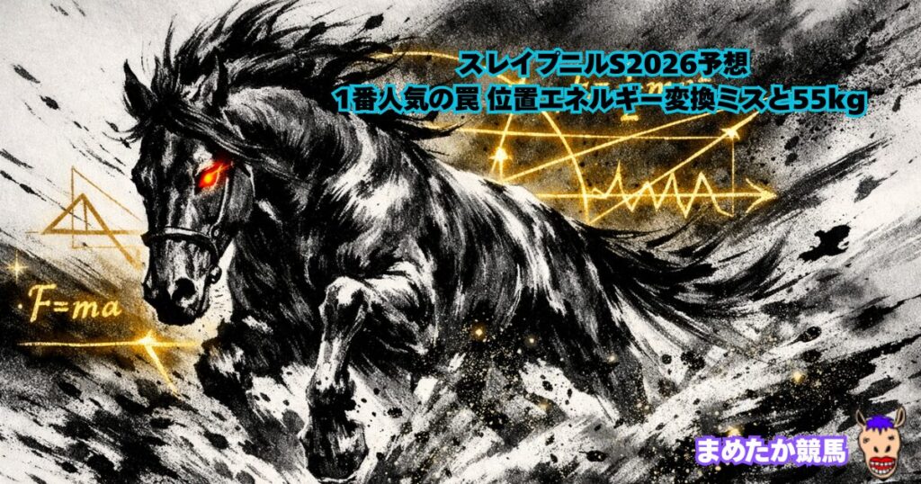 スレイプニルS2026予想｜1番人気の罠 位置エネルギー変換ミスと55kg