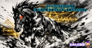 スレイプニルS2026予想|1番人気の罠 位置エネルギー変換ミスと55kg