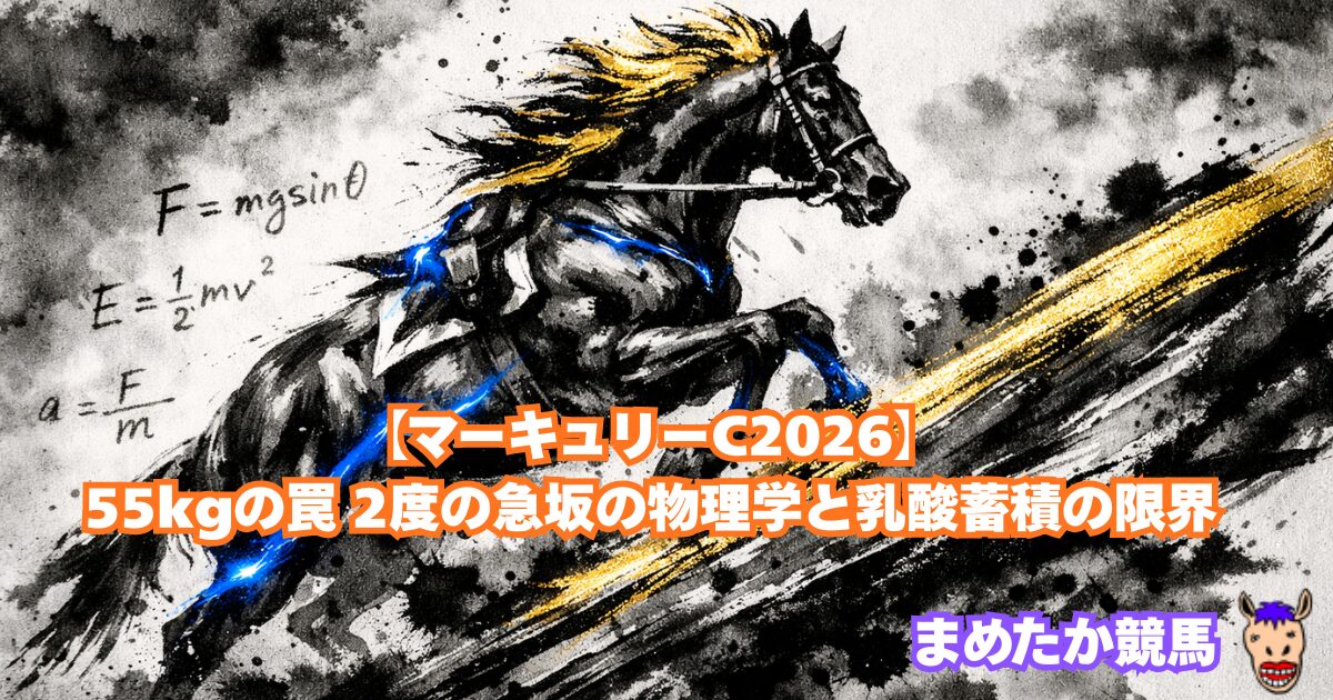【マーキュリーC2026】55kgの罠 2度の急坂の物理学と乳酸蓄積の限界