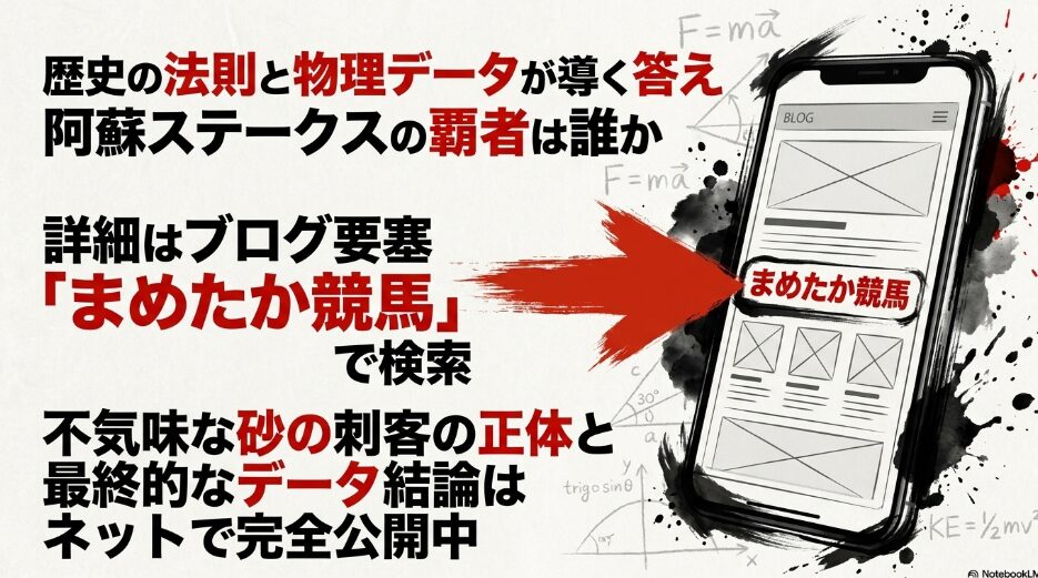 詳細は ブログ要塞 「まめたか競馬」 で 検索