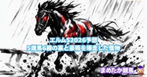 エルムS2026予想｜5歳馬6勝の裏と豪雨を爆走した怪物