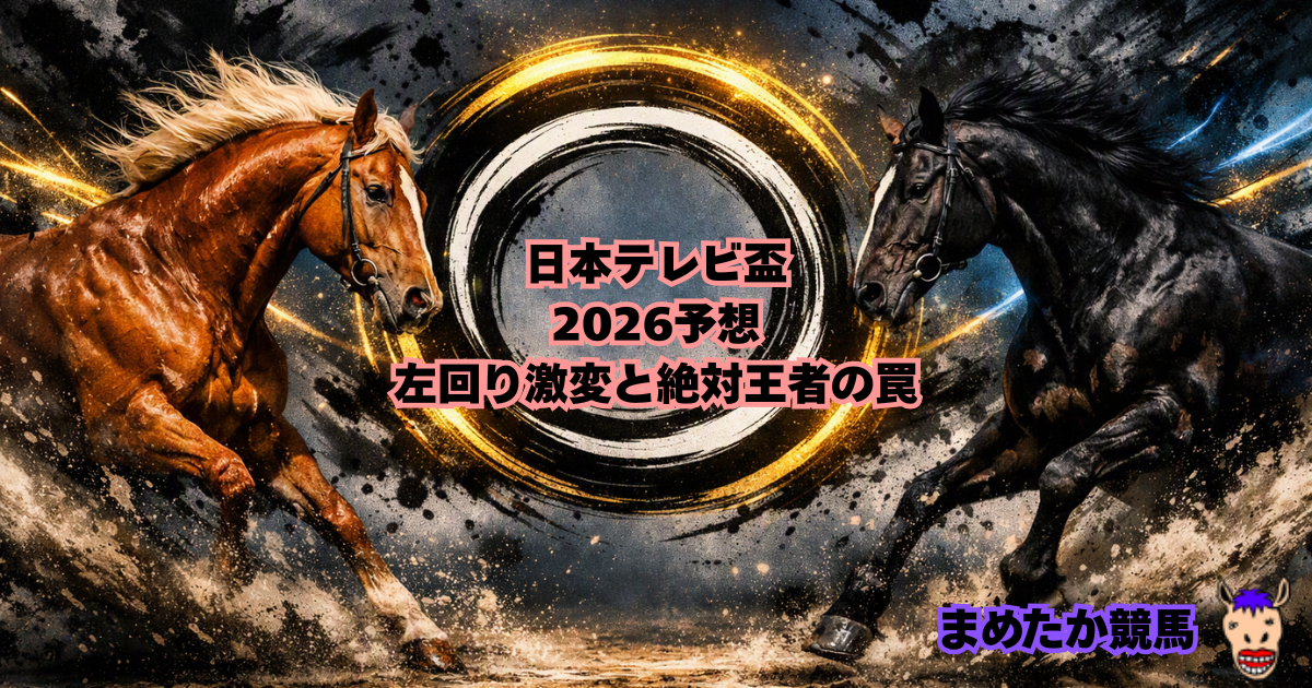 日本テレビ盃2026予想｜左回り激変と絶対王者の罠