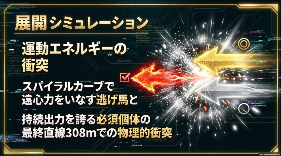 レース展開シミュレーションと馬券の組み立て