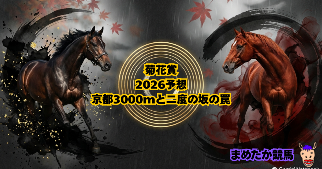 菊花賞2026予想｜京都3000mと二度の坂の罠