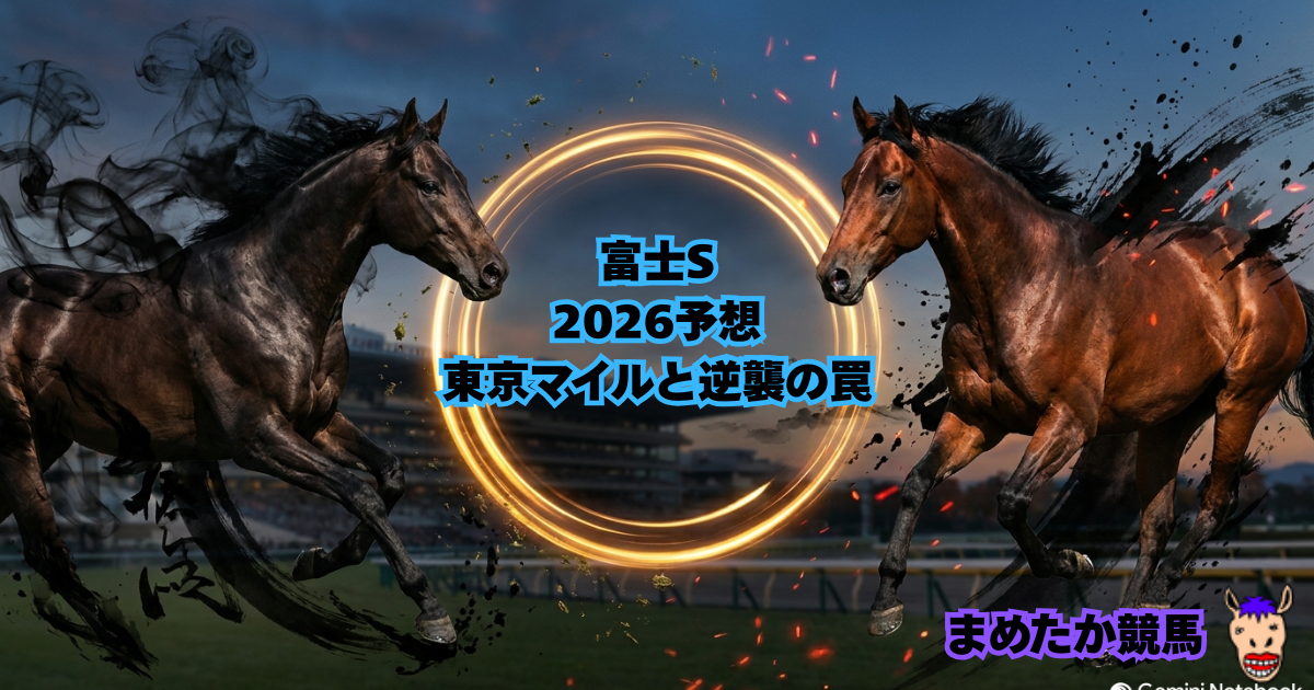 富士S2026予想｜東京マイルと逆襲の罠