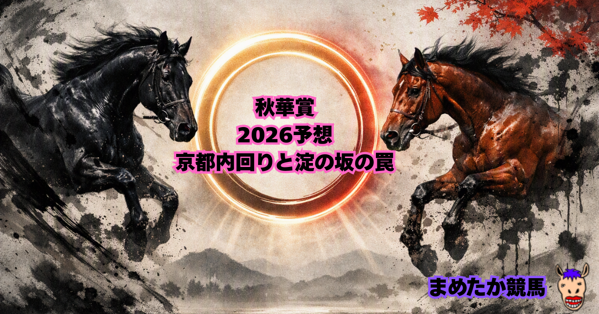 秋華賞2026予想｜京都内回りと淀の坂の罠