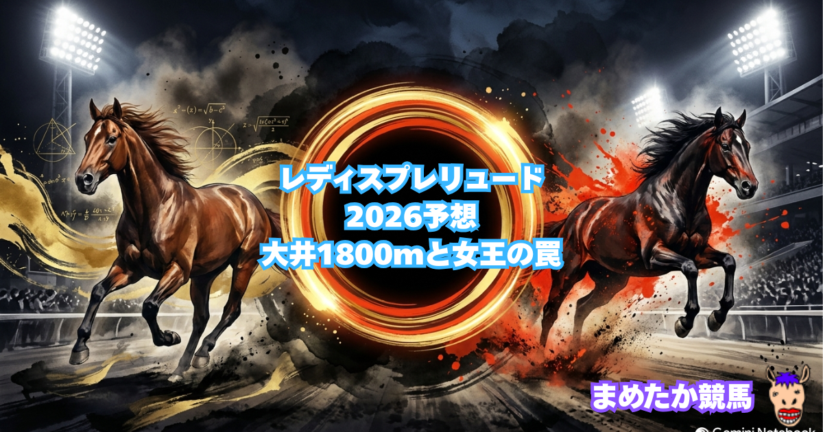 レディスプレリュード2026予想|大井1800mと女王の罠