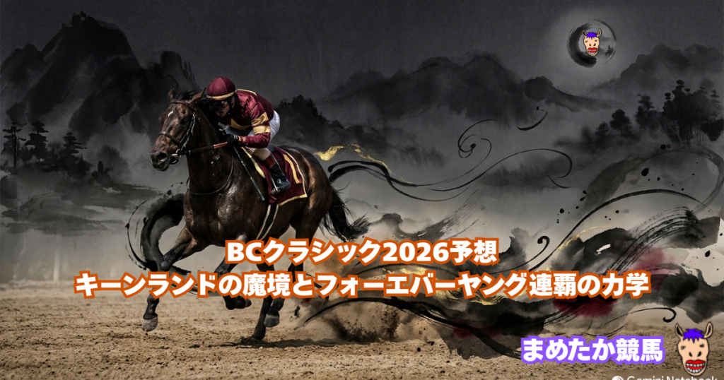BCクラシック2026予想｜キーンランドの魔境とフォーエバーヤング連覇の力学