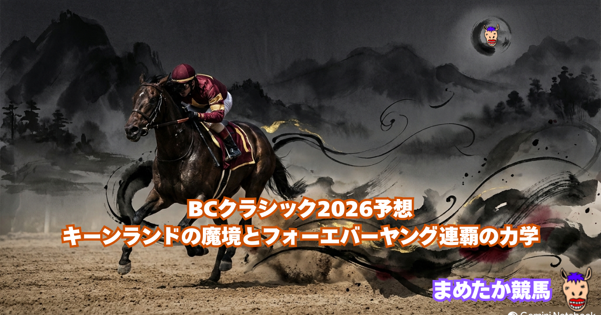 BCクラシック2026予想｜キーンランドの魔境とフォーエバーヤング連覇の力学