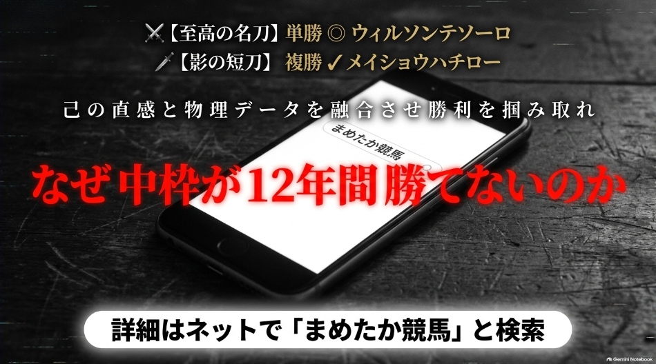 南部杯2026最終結論 物理データと歴史的統計が導き出した絶対解 続きの完全レポートと激走穴馬の正体はまめたかブログで検索