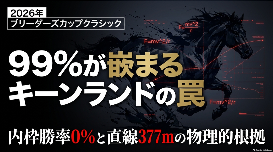 BCクラシック2026予想 99%が勘違いしている統計の罠とキーンランドダート2000mの物理的根拠